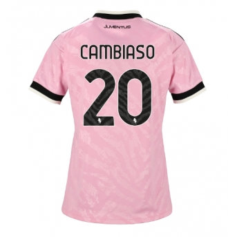 Juventus Andrea Cambiaso #20 Maglia Gara Trasferta Repliche 2026-27 Donna Maniche Corte